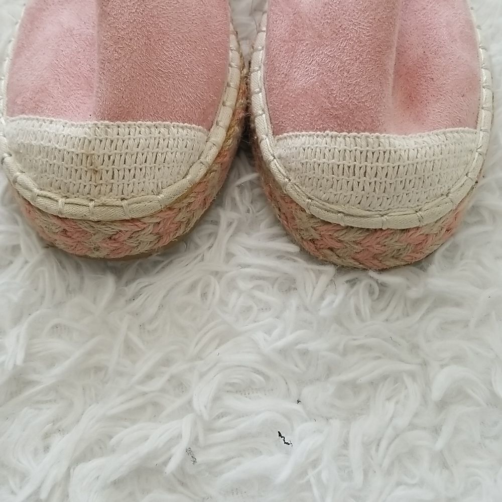 Olivia &Kate Pink Espadrilles Sz 9 - Picture 8 of 8
